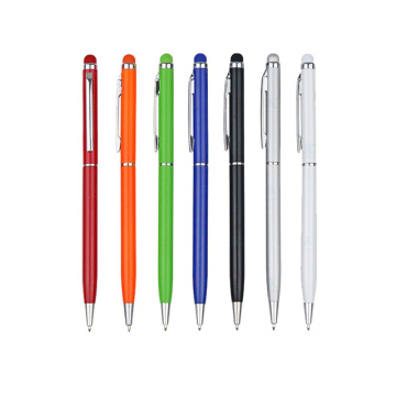 en gros simple pas pas cher promotionnel salon stylo metal ballpoint plam pour un cadeau de retour à l&#39;école ou des fournitures de bureau logo personnalisé